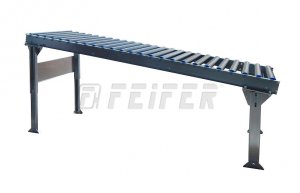 DP500 conveyor - plastic rollers, L=1500 mm, A=80 mm