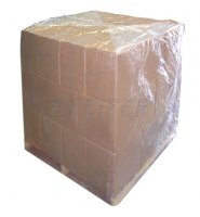 Palletizing bag LDPE 1280+(2x430)x1650 mm, th. 0,100 mm recycl.