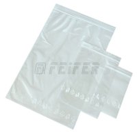 LDPE quick-closing ZIP bag, 250 x 350 mm