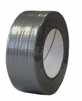 Adhesive textile tape with LDPE lamination 48 mm x 50 m Duct tape - silver